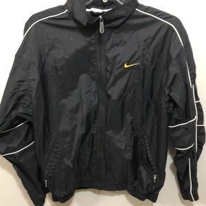 Black Nike nylon jacket